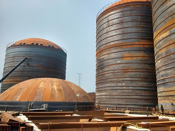 加格达奇焦粉钢板仓